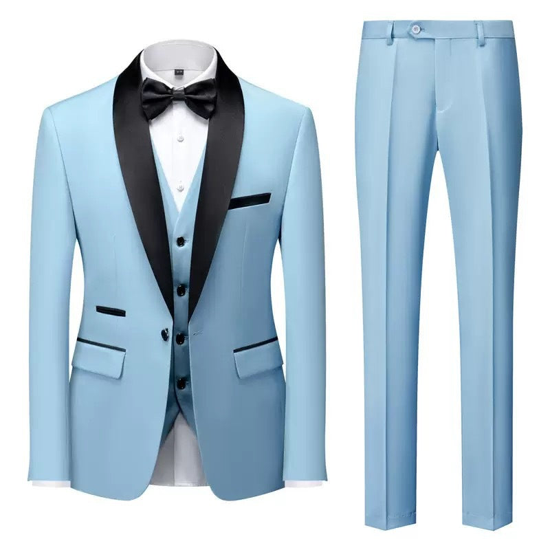 PHILIP™ | Smoking de soirée pour homme avec bordures en satin