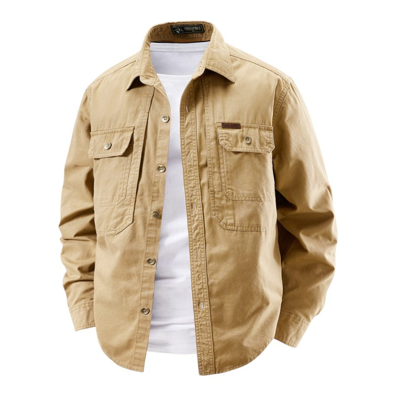 PHILIP | CHEMISE UTILITAIRE À MANCHES LONGUES POUR HOMMES