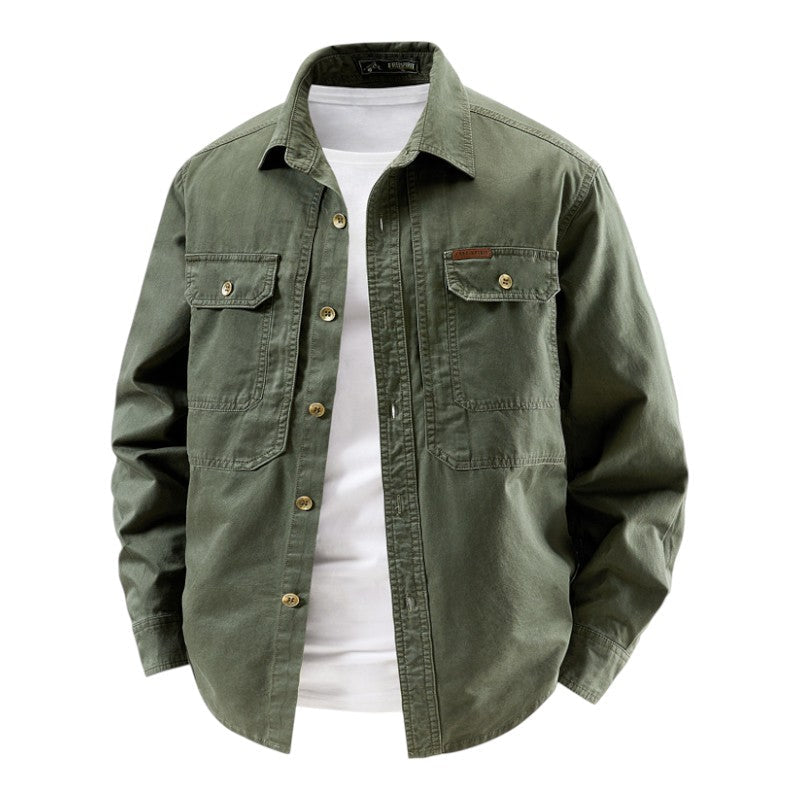 PHILIP | CHEMISE UTILITAIRE À MANCHES LONGUES POUR HOMMES