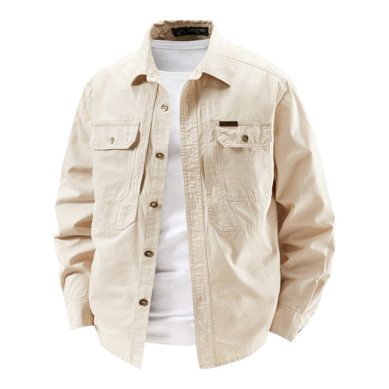 PHILIP | CHEMISE UTILITAIRE À MANCHES LONGUES POUR HOMMES