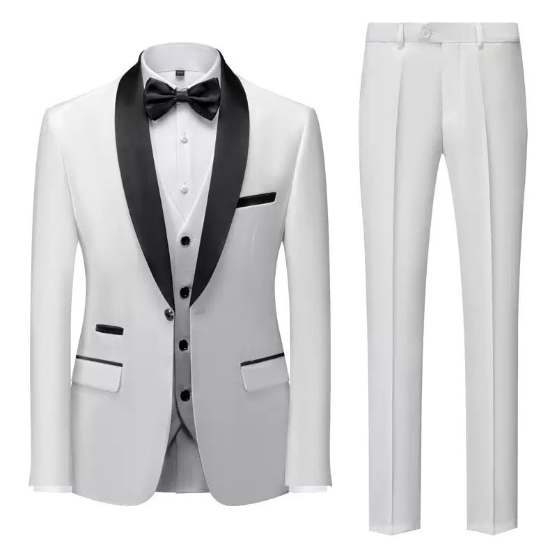 PHILIP™ | Smoking de soirée pour homme avec bordures en satin