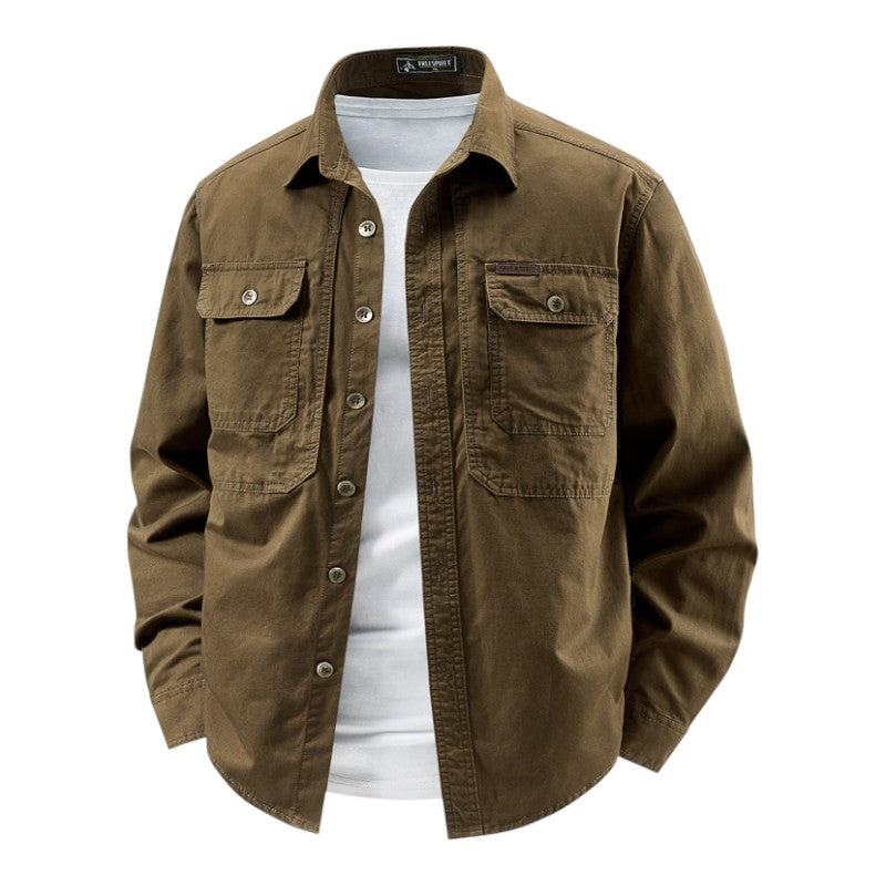 PHILIP | CHEMISE UTILITAIRE À MANCHES LONGUES POUR HOMMES