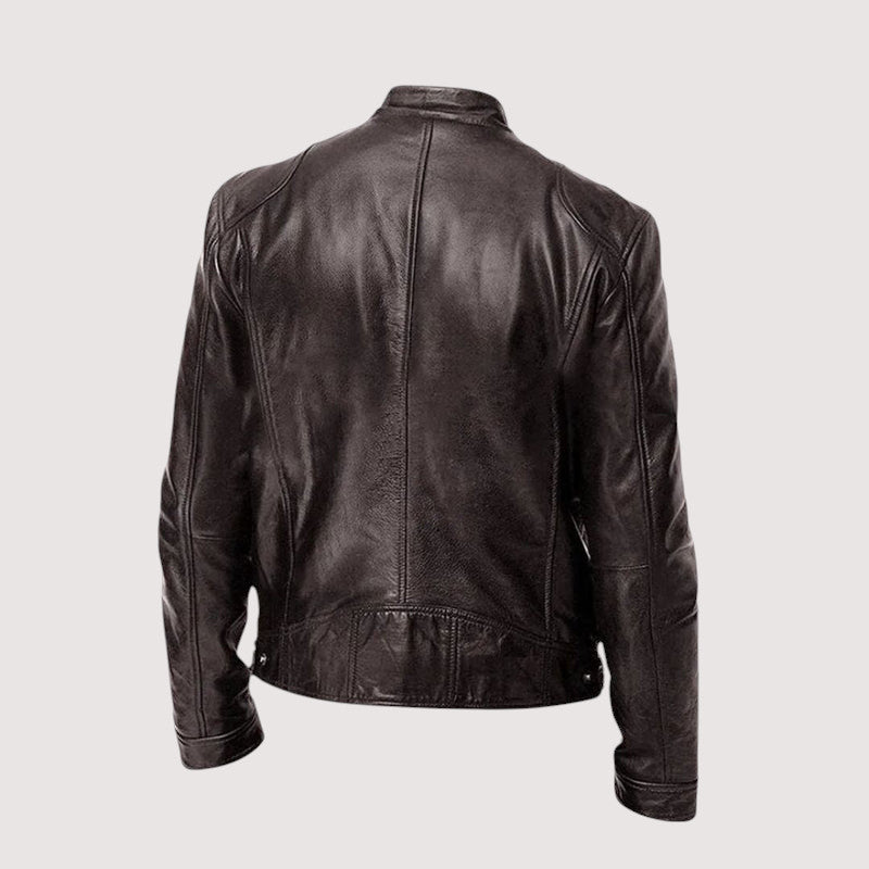 PHILIP | VESTE EN CUIR ÉLÉGANTE