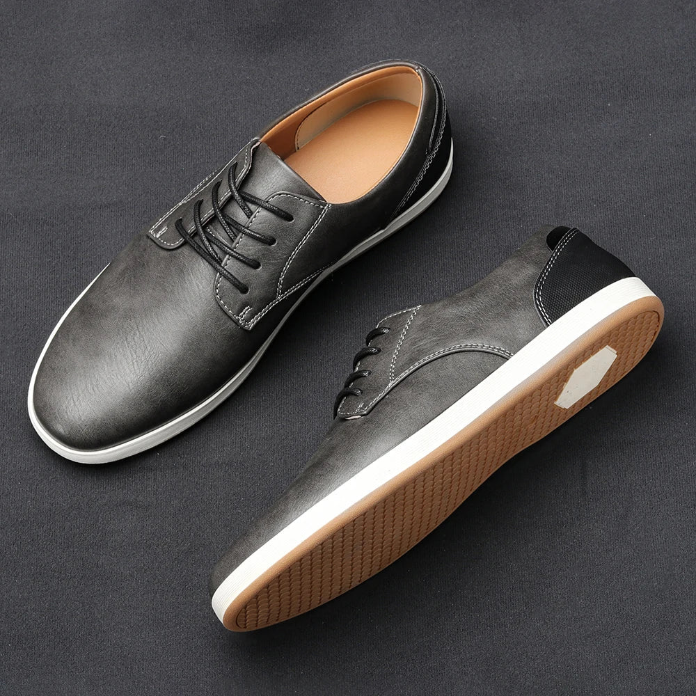 PHILIP | Baskets modernes en cuir pour homme