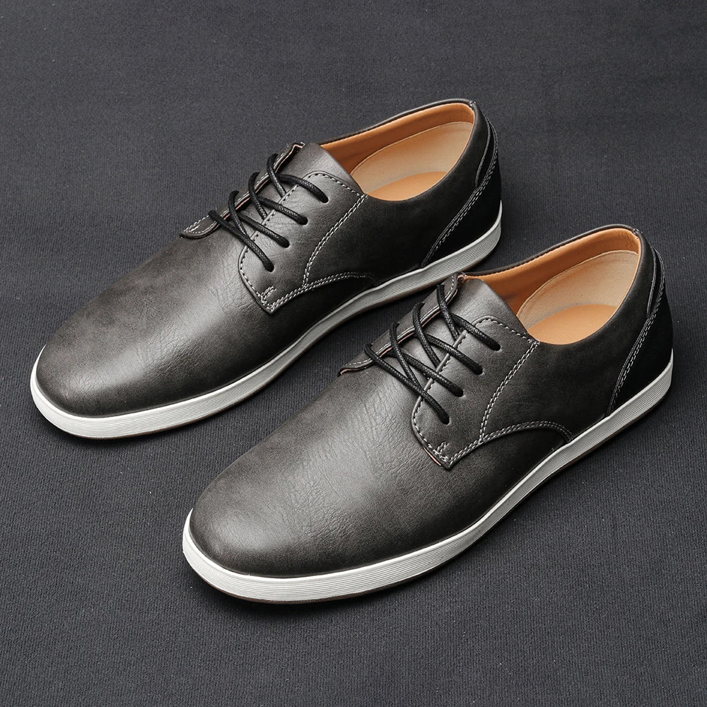 PHILIP | Baskets modernes en cuir pour homme