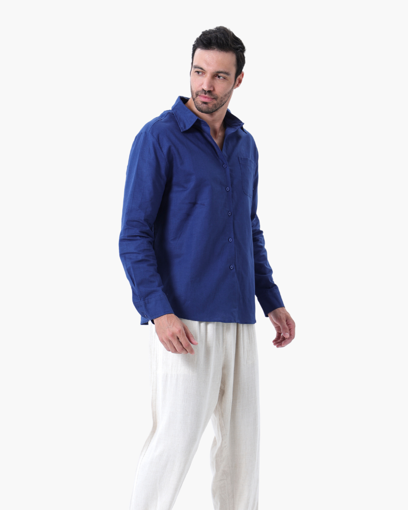 PHILIP | ENSEMBLE EN LIN (MANCHES LONGUES)