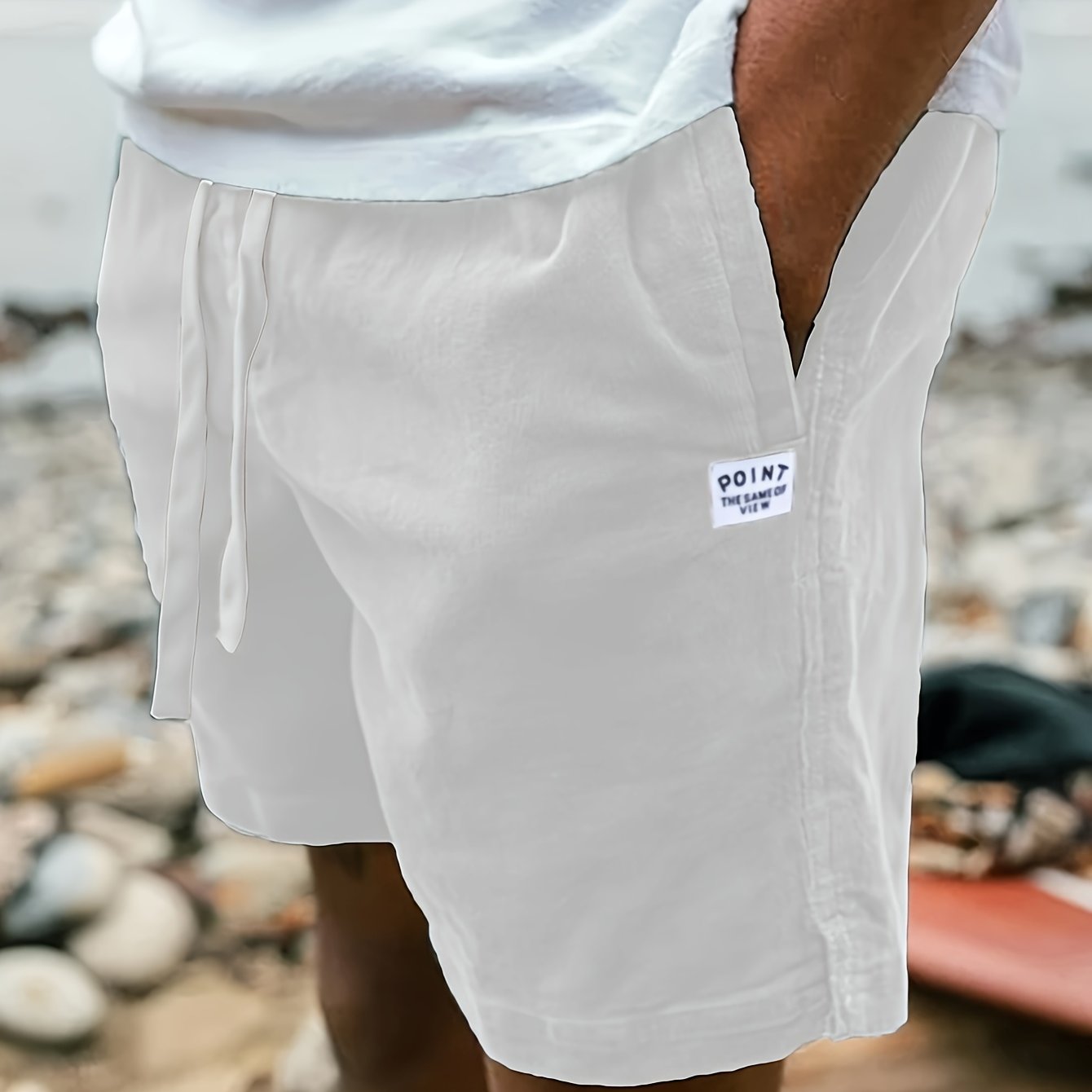 PHILIP™ | Short à cordon de serrage et à côtes