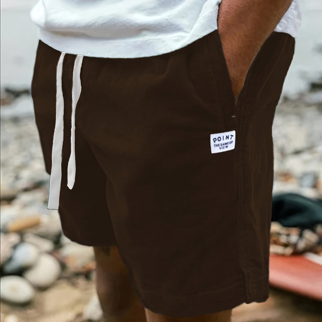 PHILIP™ | Short à cordon de serrage et à côtes