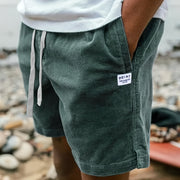 PHILIP™ | Short à cordon de serrage et à côtes
