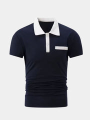 PHILIP™ | Polo à col contrasté