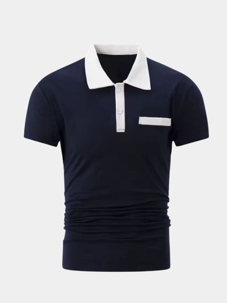 PHILIP™ | Polo à col contrasté