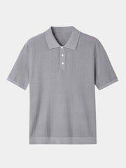 PHILIP™ | Polo en maille à rayures en chevrons