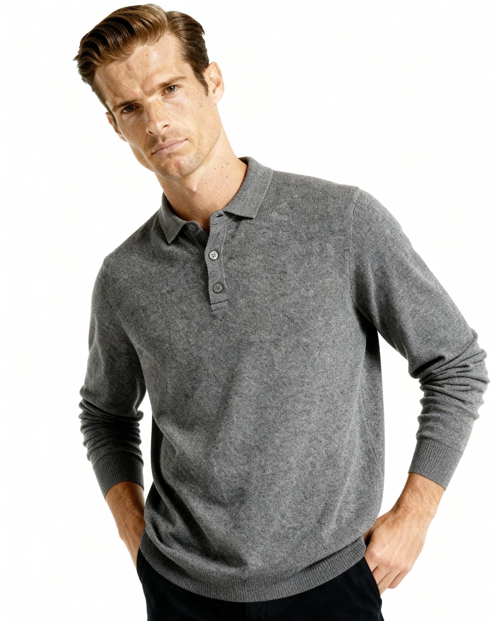 PHILIP | POLO EN CACHEMIRE