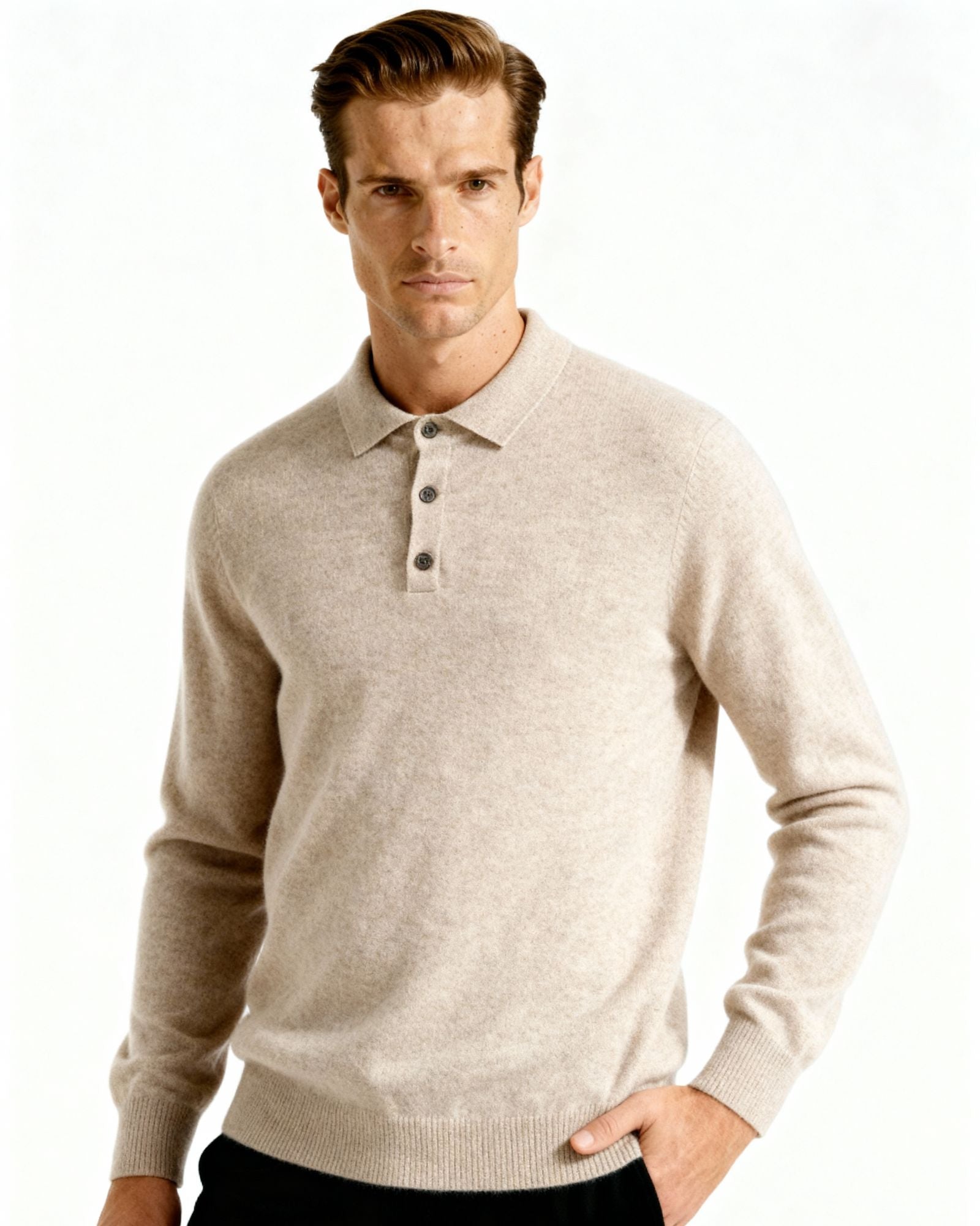 PHILIP | POLO EN CACHEMIRE