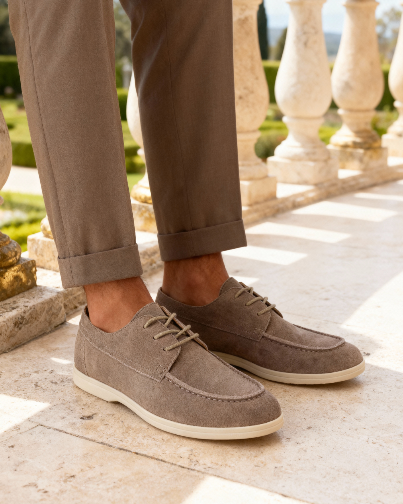 PHILIP | CHAUSSURES À LACETS EN SUÈDE DE HAUTE QUALITÉ