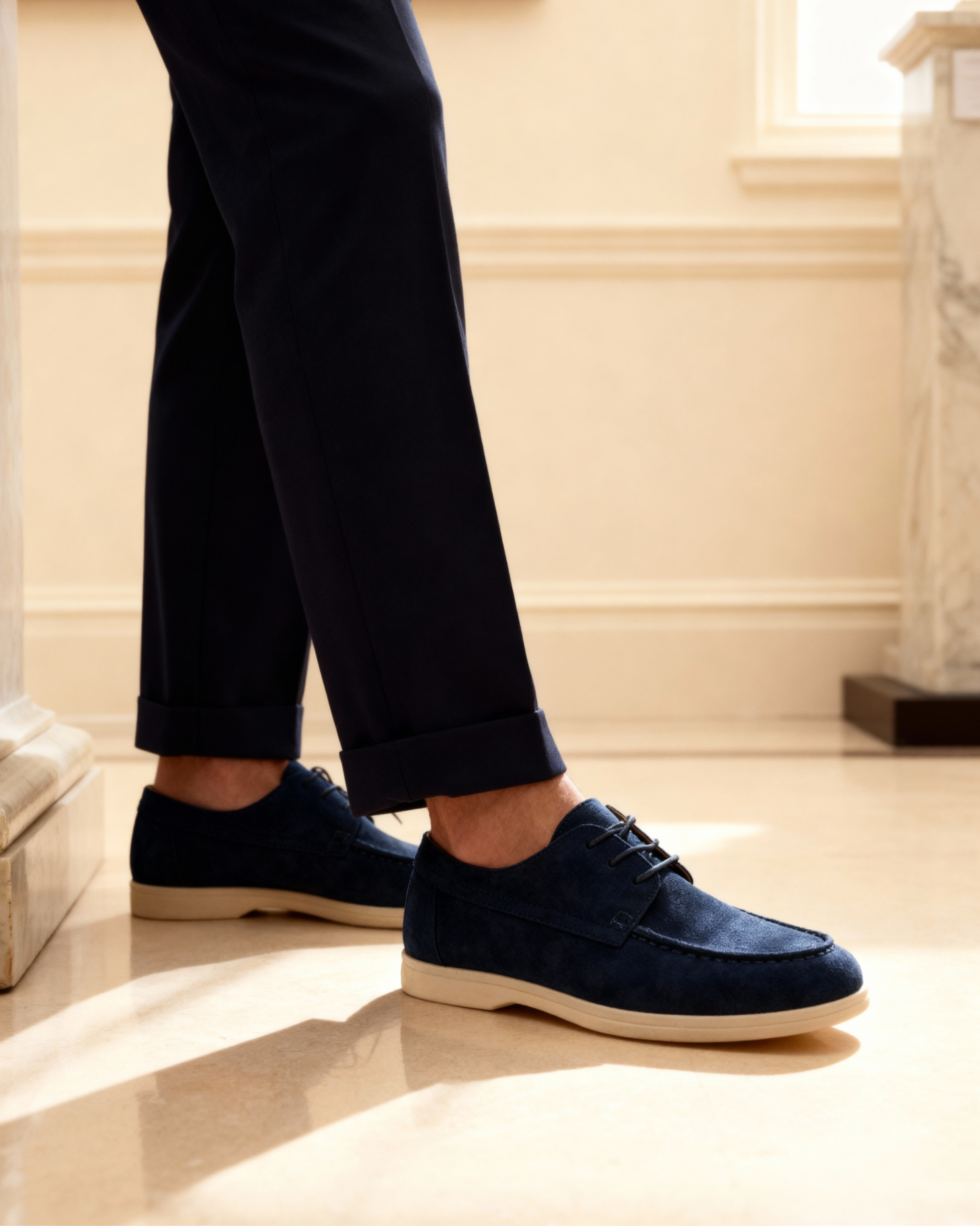 PHILIP | CHAUSSURES À LACETS EN SUÈDE DE HAUTE QUALITÉ