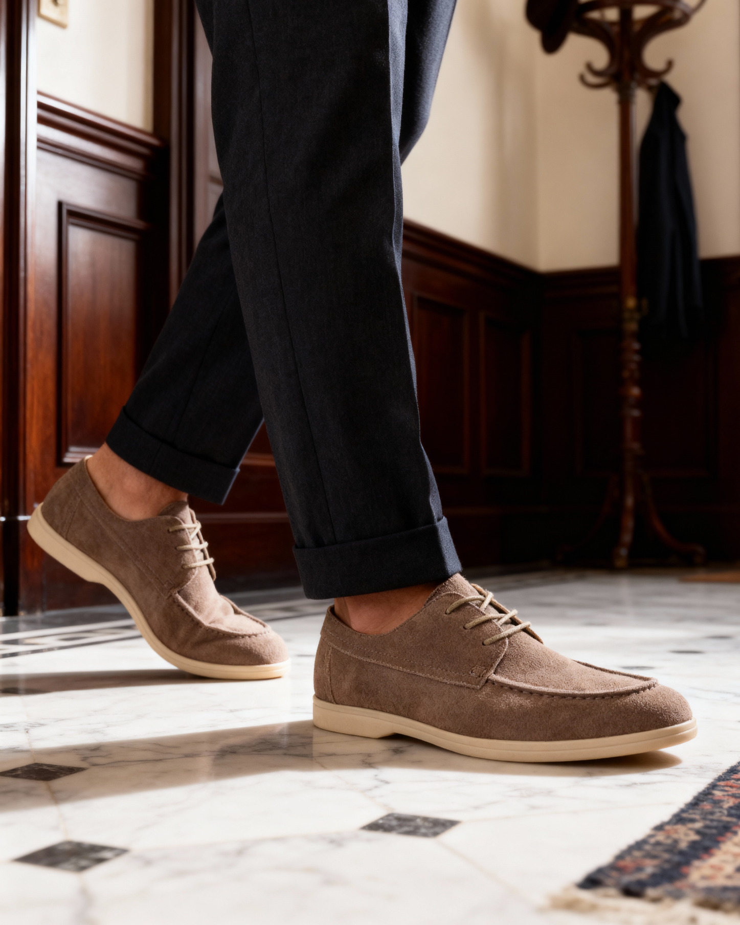 PHILIP | CHAUSSURES À LACETS EN SUÈDE DE HAUTE QUALITÉ