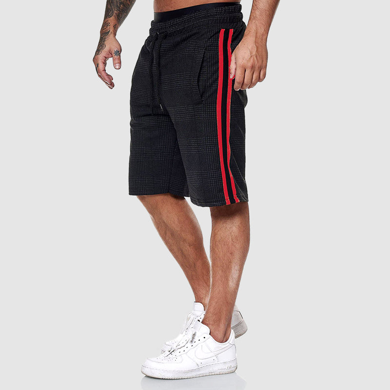 PHILIP™ | Short à cordon de serrage à carreaux pour homme