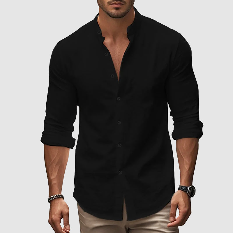 PHILIP™ | Chemise en lin et coton