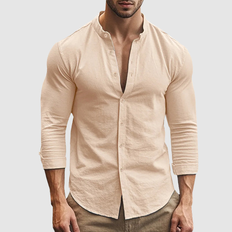 PHILIP™ | Chemise en lin et coton