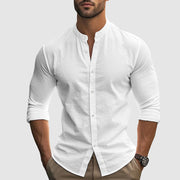 PHILIP™ | Chemise en lin et coton