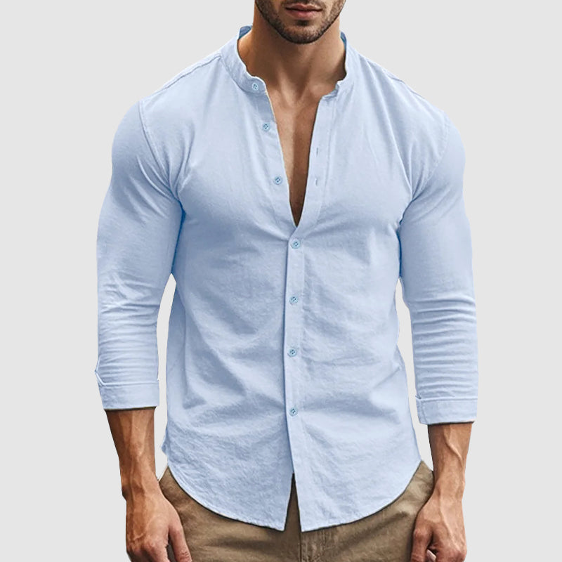 PHILIP™ | Chemise en lin et coton