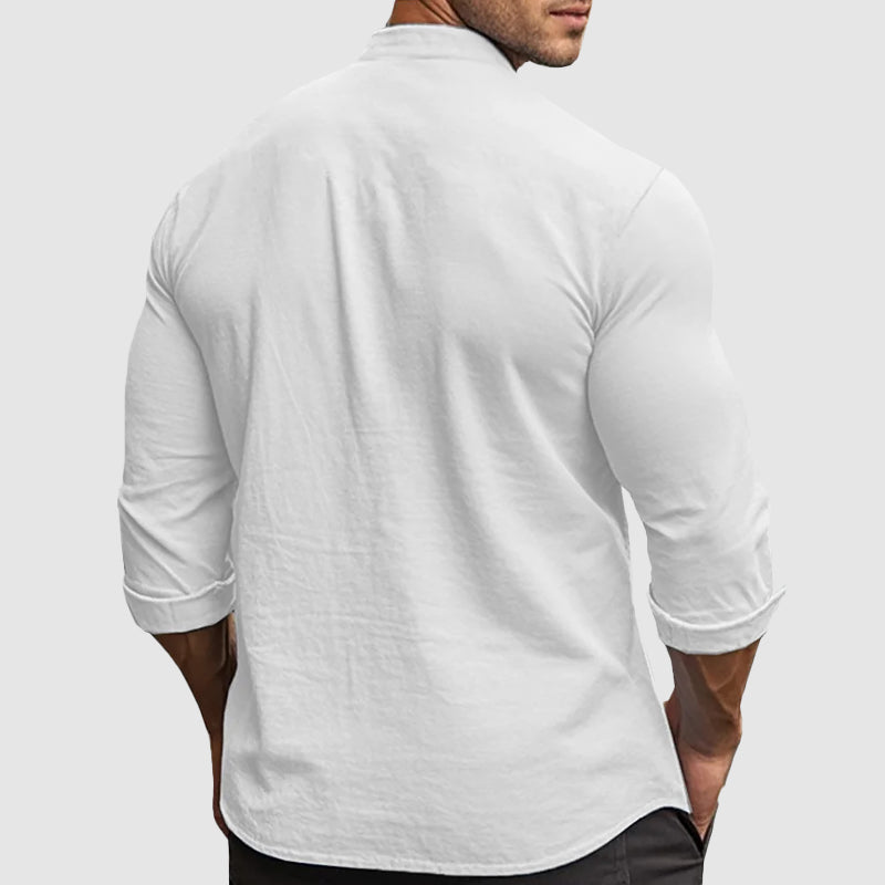 PHILIP™ | Chemise en lin et coton