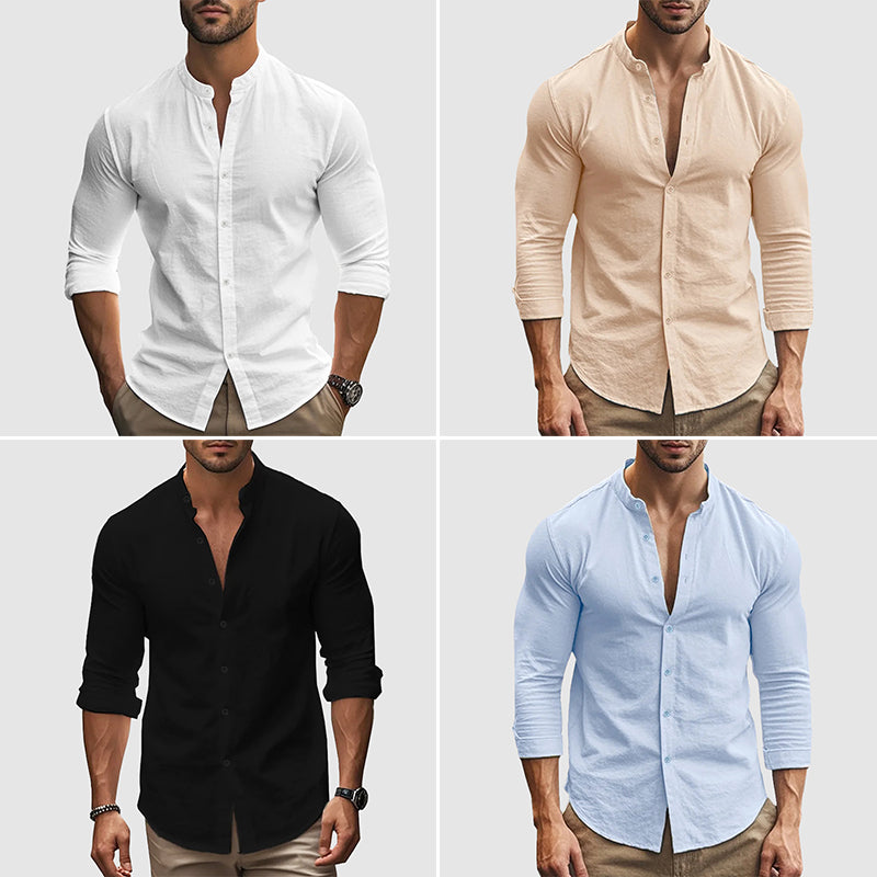 PHILIP™ | Chemise en lin et coton