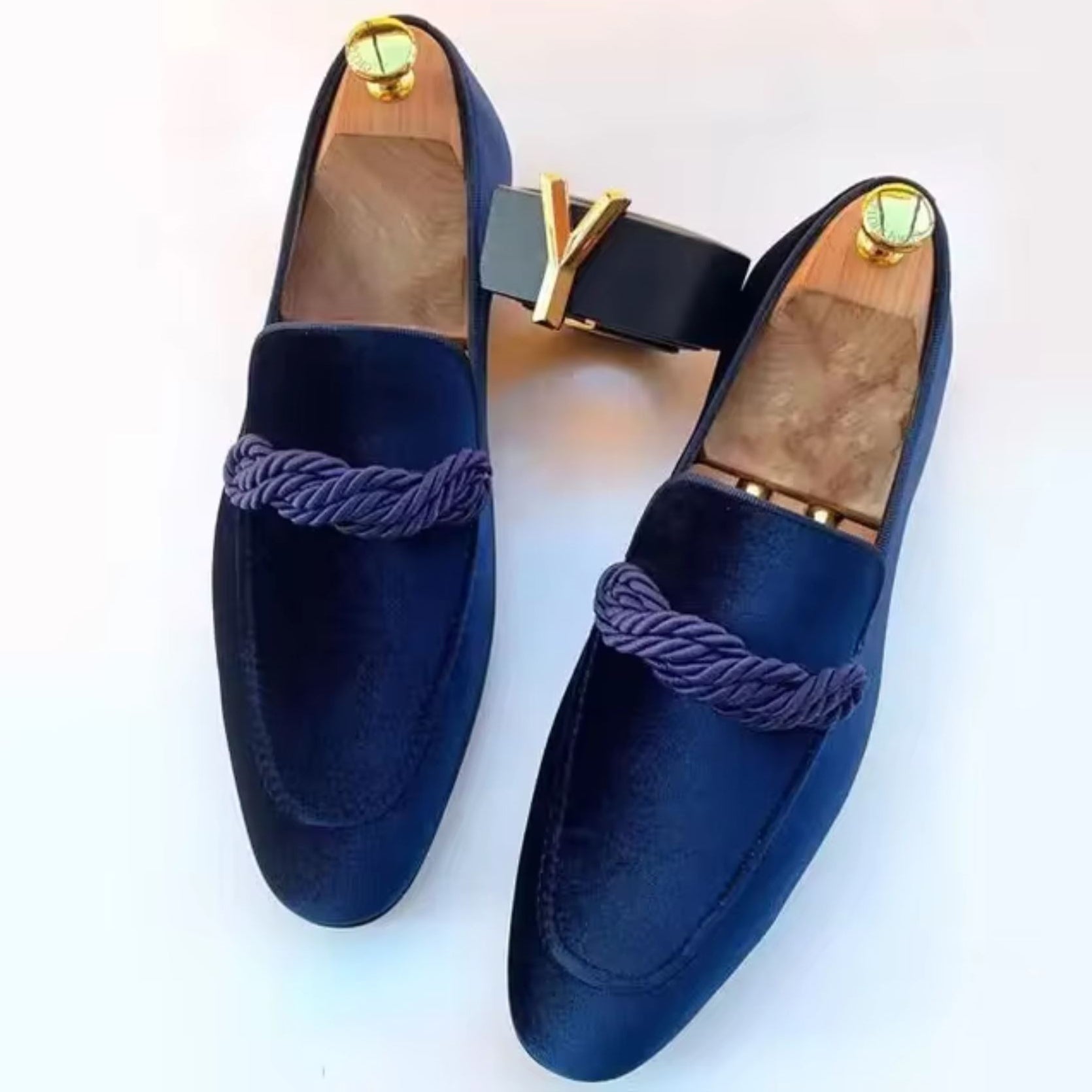 PHILIP™ | Mocassins sans lacets en daim vegan pour homme