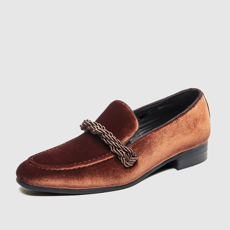 PHILIP™ | Mocassins sans lacets en daim vegan pour homme