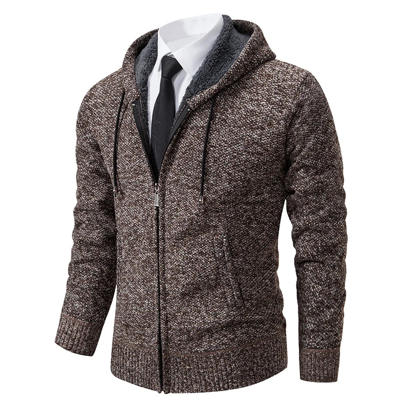 PHILIP | CARDIGAN EN POLAIRE AVEC FERMETURE ÉCLAIR