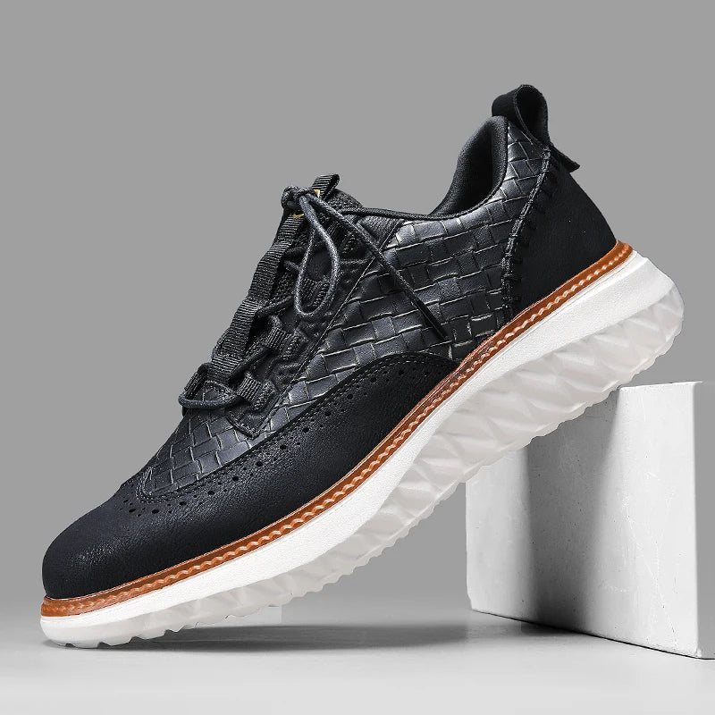 PHILIP | BASKETS EN CUIR HAUT DE GAMME
