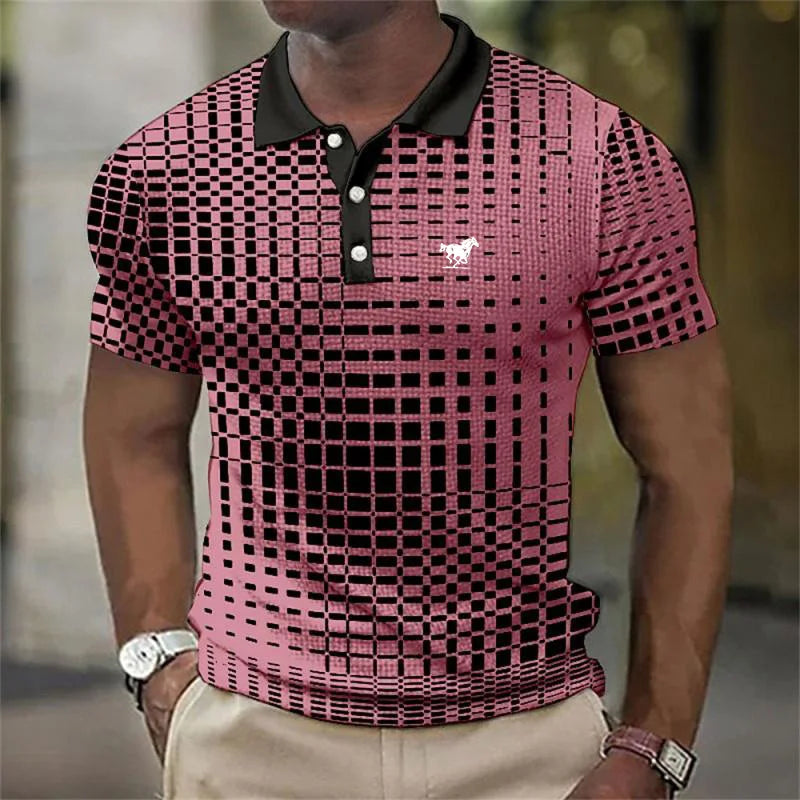 PHILIP™ | Polo imprimé en 3D pour homme