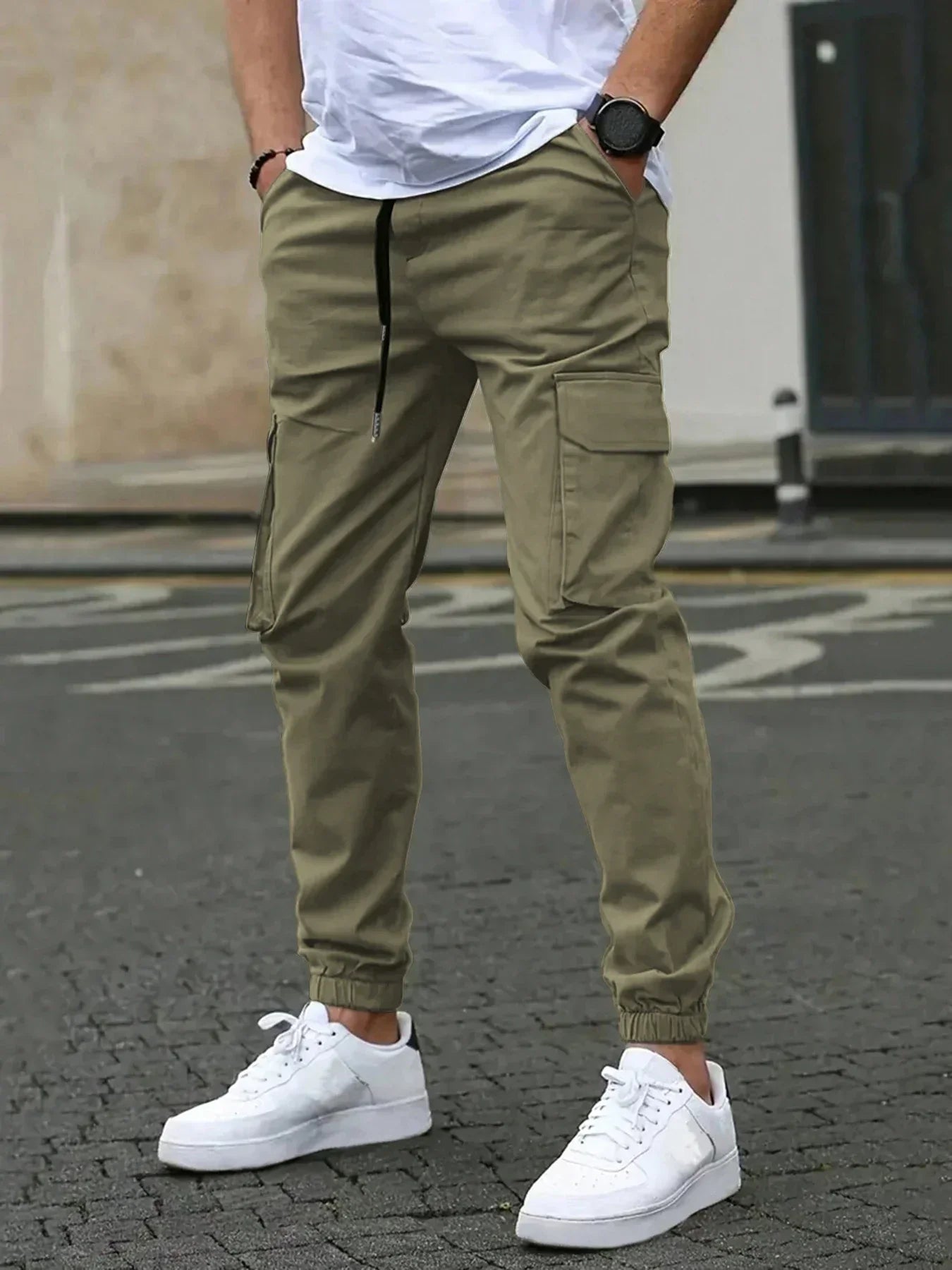 PHILIP™ | Pantalon cargo ajusté pour homme