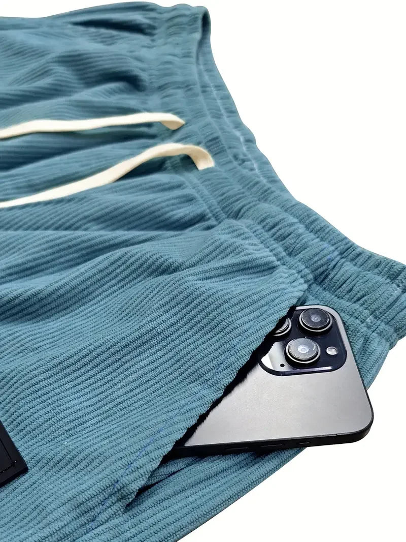 PHILIP | PANTALONS EN VELOURS COURRUS POUR HOMMES