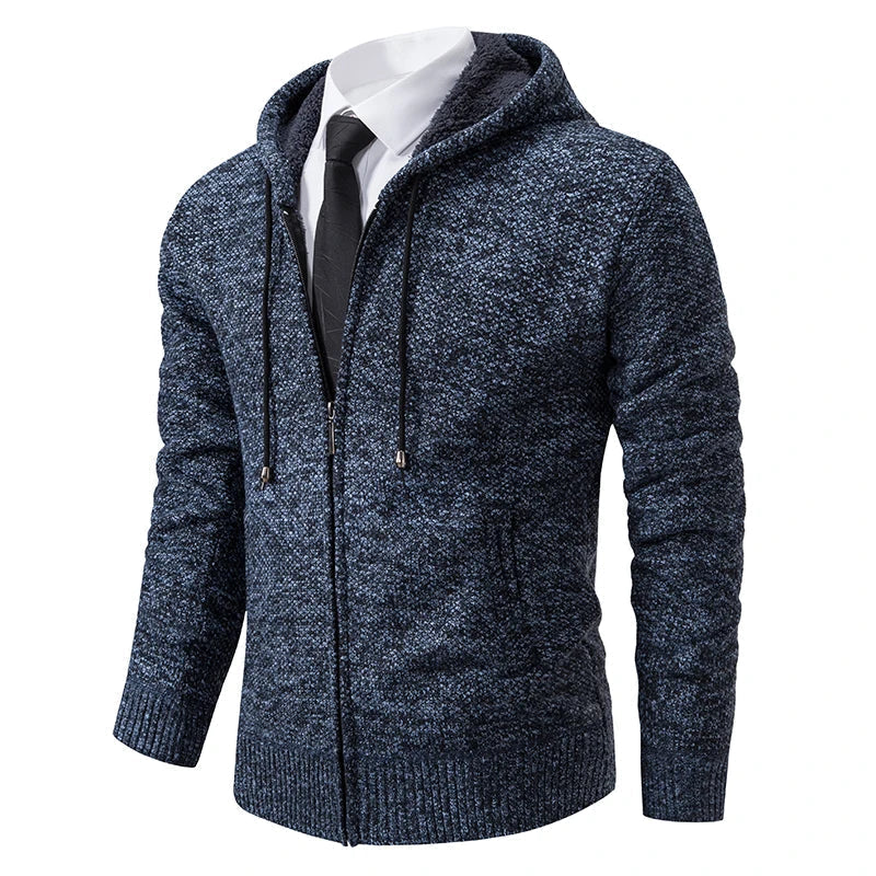 PHILIP | CARDIGAN EN POLAIRE AVEC FERMETURE ÉCLAIR