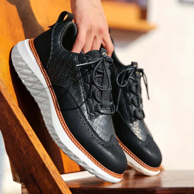 PHILIP | BASKETS EN CUIR HAUT DE GAMME
