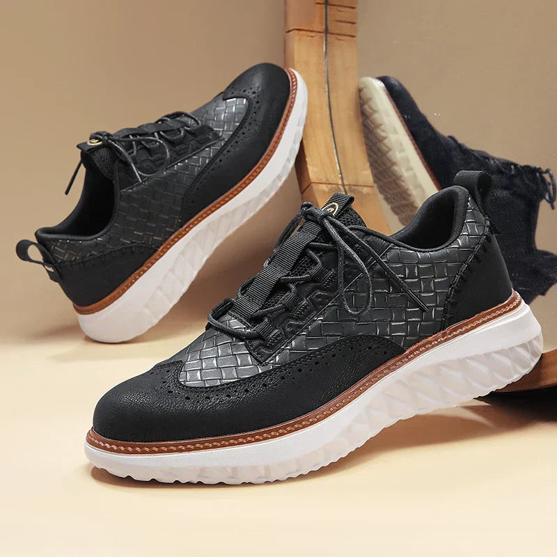PHILIP | BASKETS EN CUIR HAUT DE GAMME