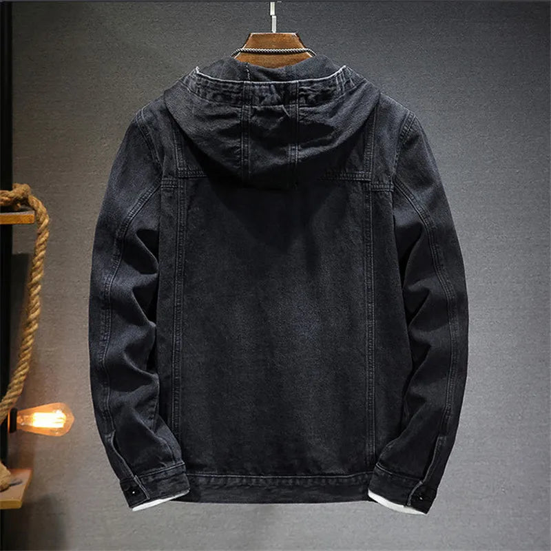 PHILIP | SWEAT À CAPUCHE EN JEAN RÉTRO