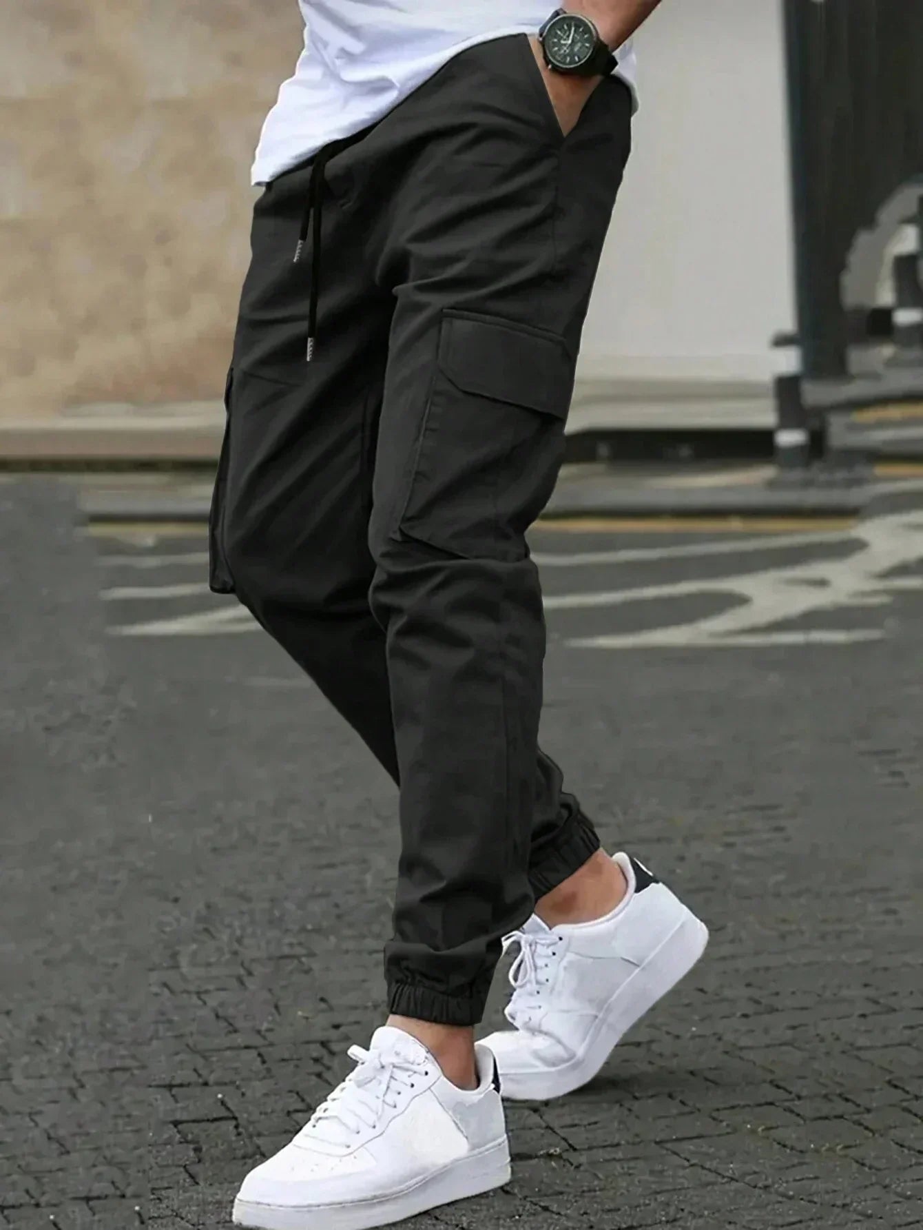 PHILIP™ | Pantalon cargo ajusté pour homme