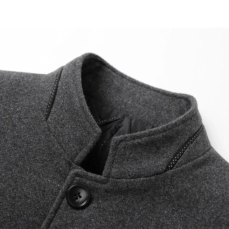 PHILIP™ | Manteau sur mesure pour homme en mélange de laine
