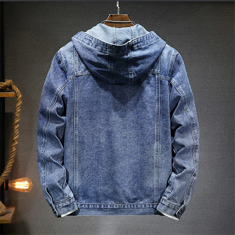 PHILIP | SWEAT À CAPUCHE EN JEAN RÉTRO
