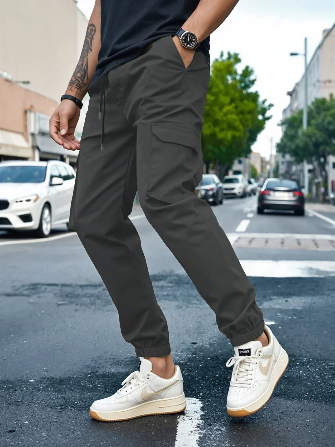 PHILIP™ | Pantalon cargo ajusté pour homme