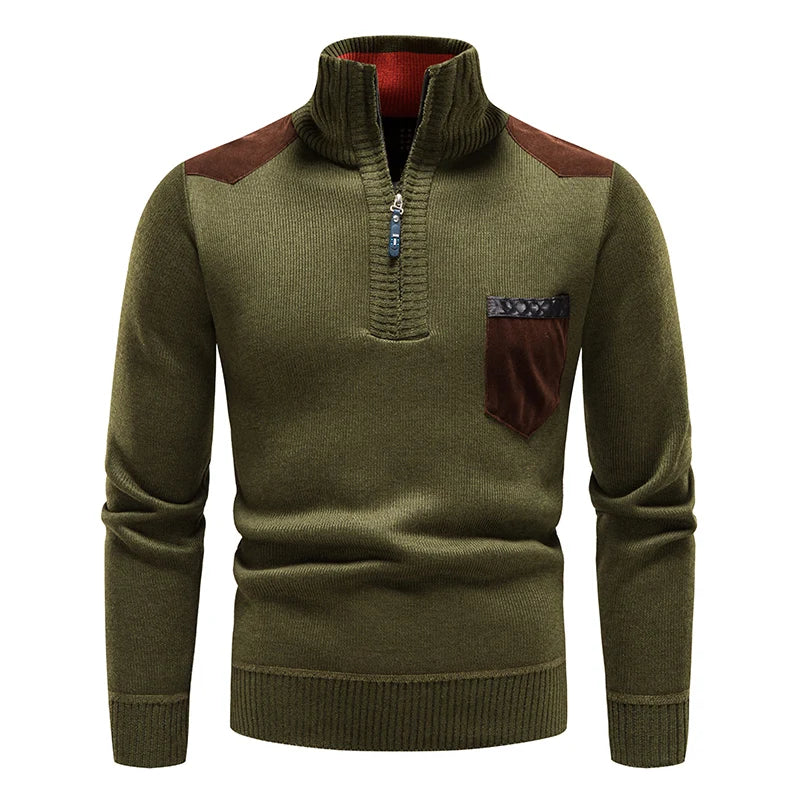 PHILIP | PULL EN POLAIRE POUR HOMME AVEC FERMETURE ÉCLAIR