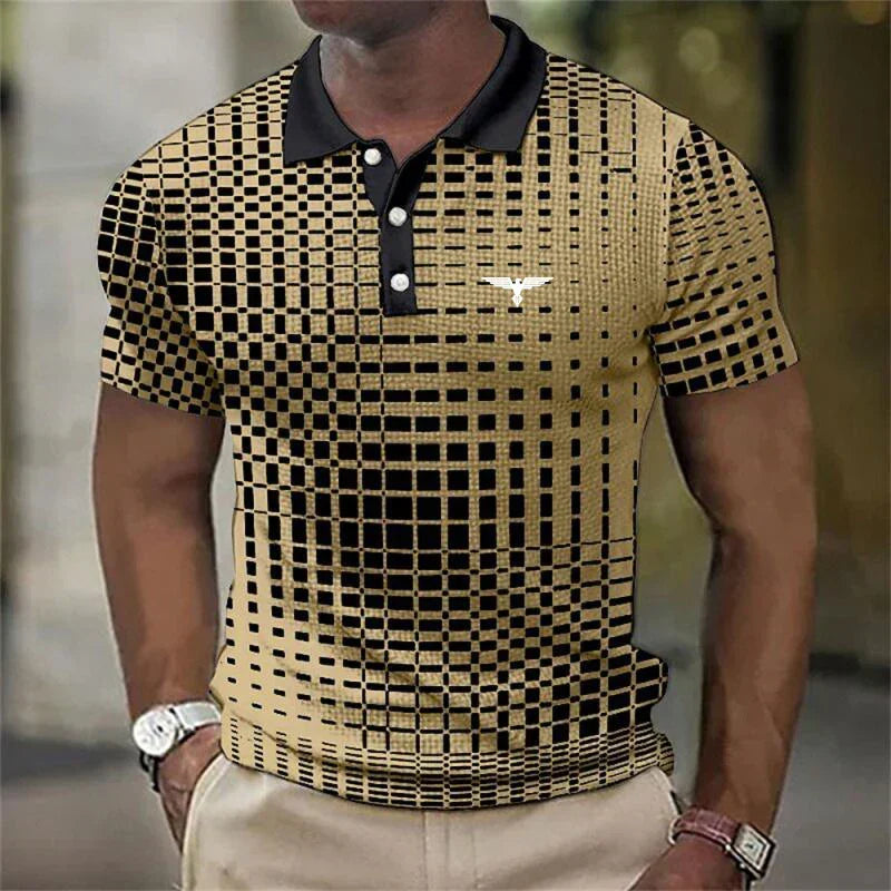 PHILIP™ | Polo imprimé en 3D pour homme