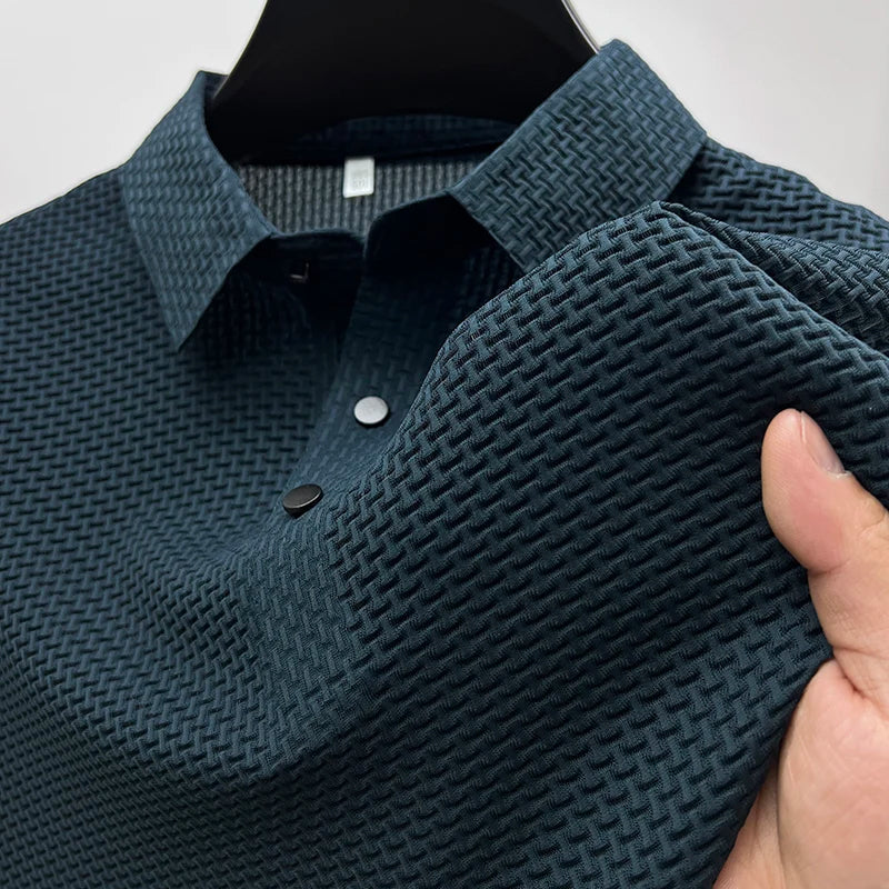 PHILIP™ | Polo en polyester tricoté pour homme