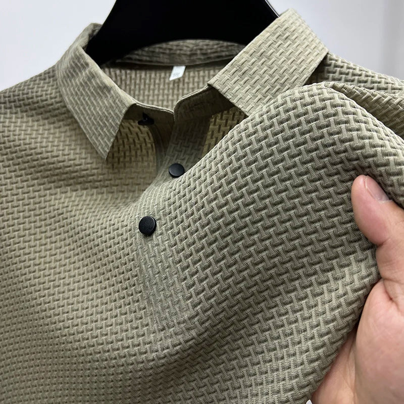PHILIP™ | Polo en polyester tricoté pour homme