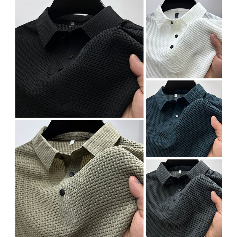 PHILIP™ | Polo en polyester tricoté pour homme