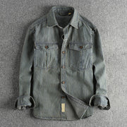 PHILIP™ | Chemise en jean rayée