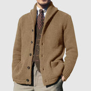PHILIP™ | Cardigan en maille à col à revers pour homme